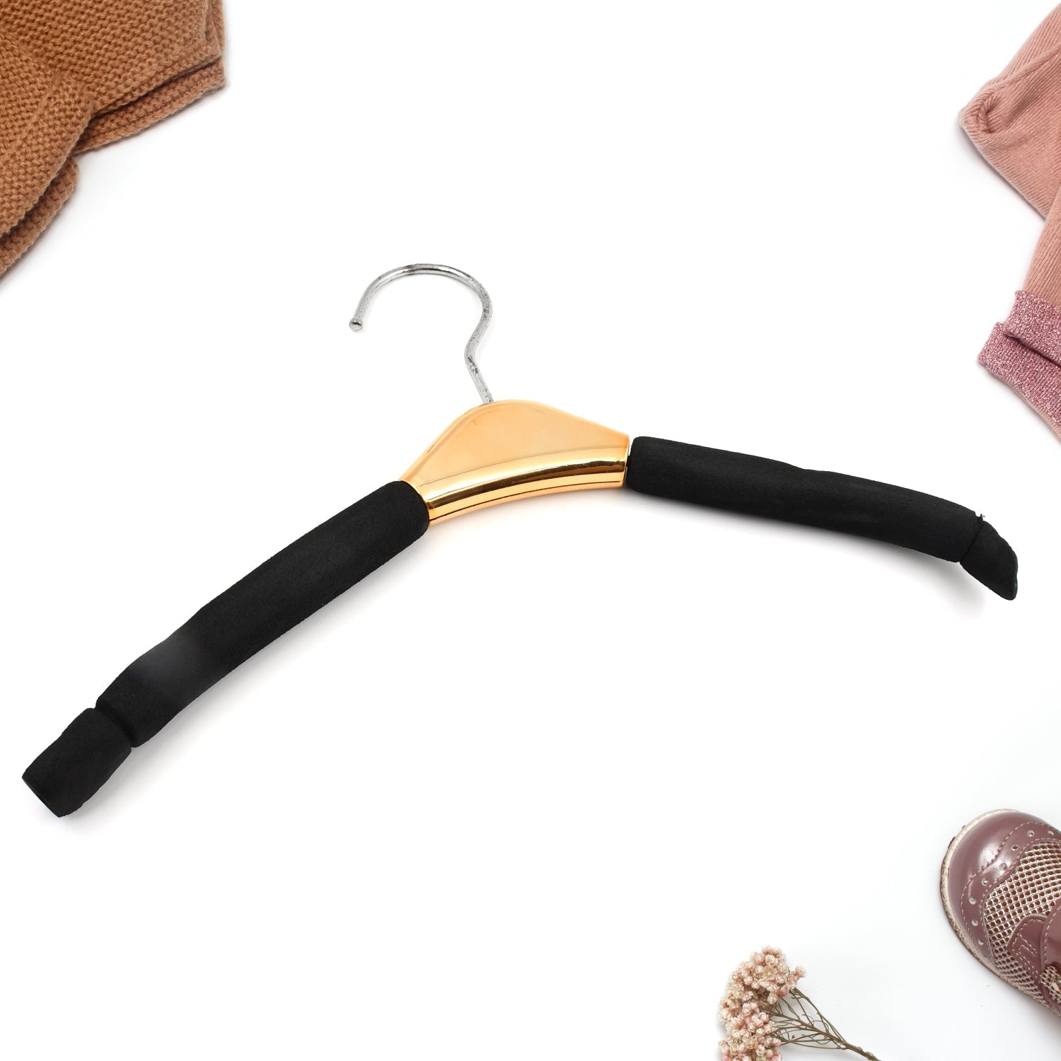 Solid Sponge Hanger Non-Slip Hanger Home No Trace Clothes Hanging Pants Clip Clothing Store Hangers, Clothes Hanger for Closet Wedding Dress Women, Men, Children Clothing (1 Pc / Mix Color) Solid Sponge Hanger Non-Slip Hanger Home No Trace Clothes Hanging Pants Clip Clothing Store Hangers, Clothes Hanger for Closet Wedding Dress Women, Men, Children Clothing (1 Pc / Mix Color)